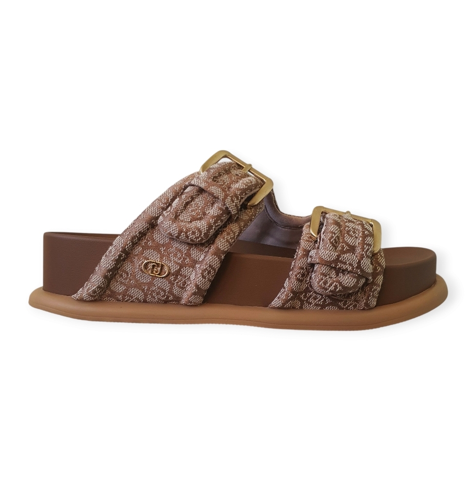 Liu Jo SA5127TX439 Monoggram jacquard Bescuit